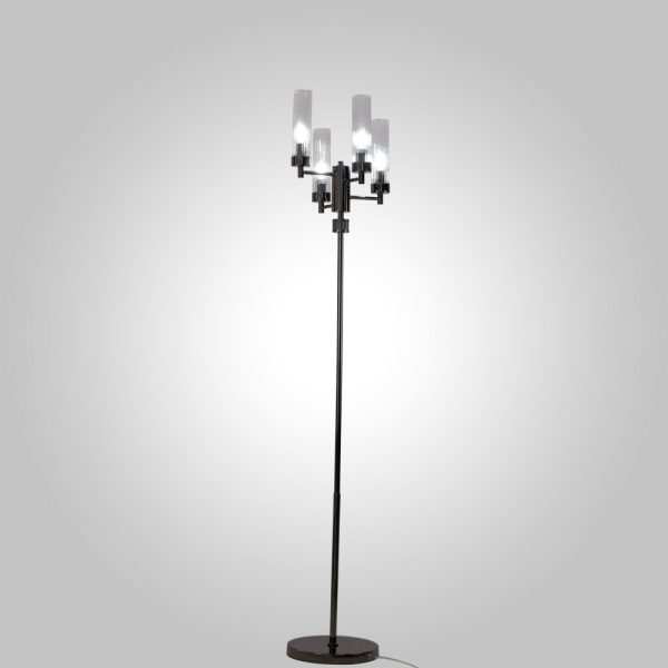 Торшер напольный INDIGO PT4 PEARL BLACK