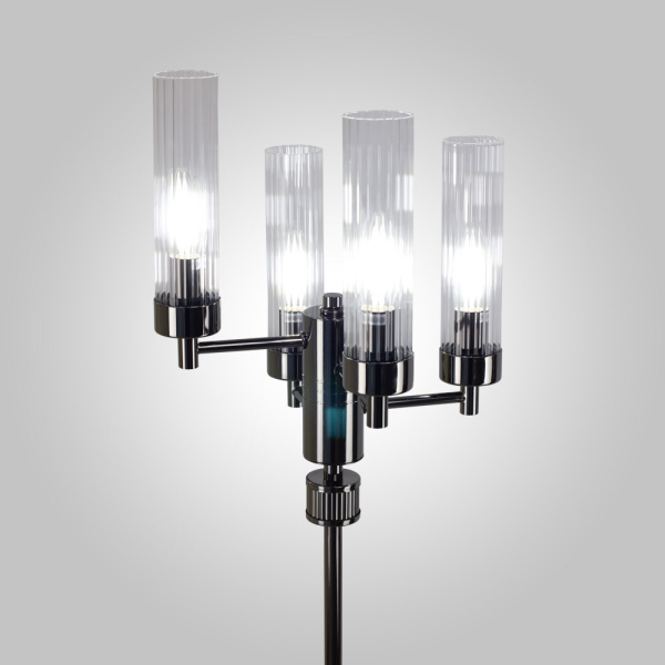 Торшер напольный INDIGO PT4 PEARL BLACK