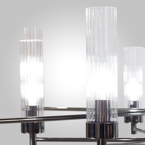 Люстра подвесная INDIGO SP10 PEARL BLACK