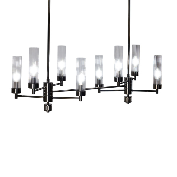 Люстра подвесная INDIGO SPL8 PEARL BLACK