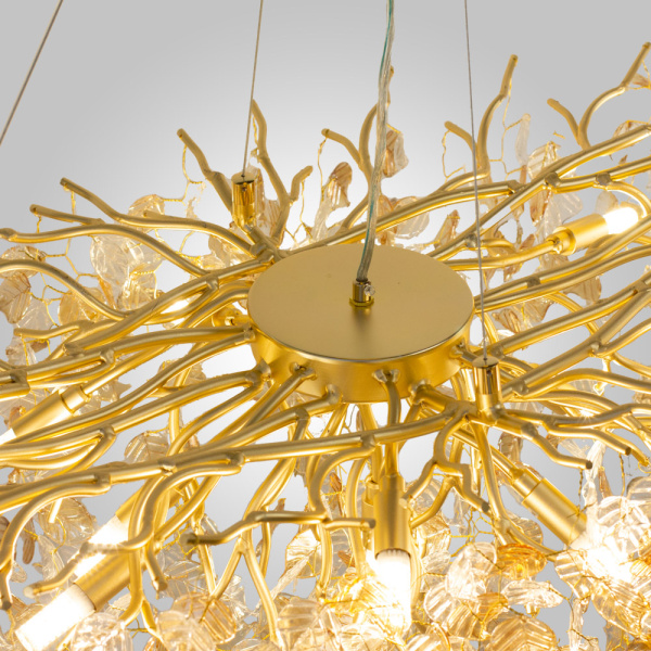 Люстра подвесная FOREST DL1200 GOLD