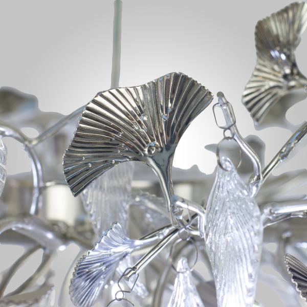 Люстра подвесная WOODSTAR D800 SN