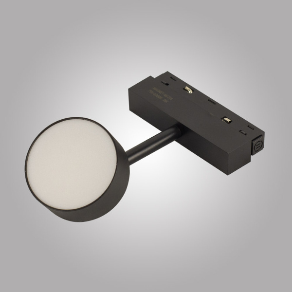 Магнитный трековый светильник OPAL, MAGNET AM518 7W 3000K BK