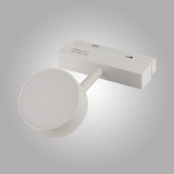 Магнитный трековый светильник OPAL, MAGNET AM518 7W 3000K WH