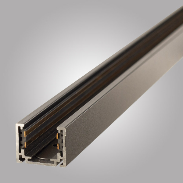 Накладной магнитный трековый шинопровод MAGNET AM502 BK 1M