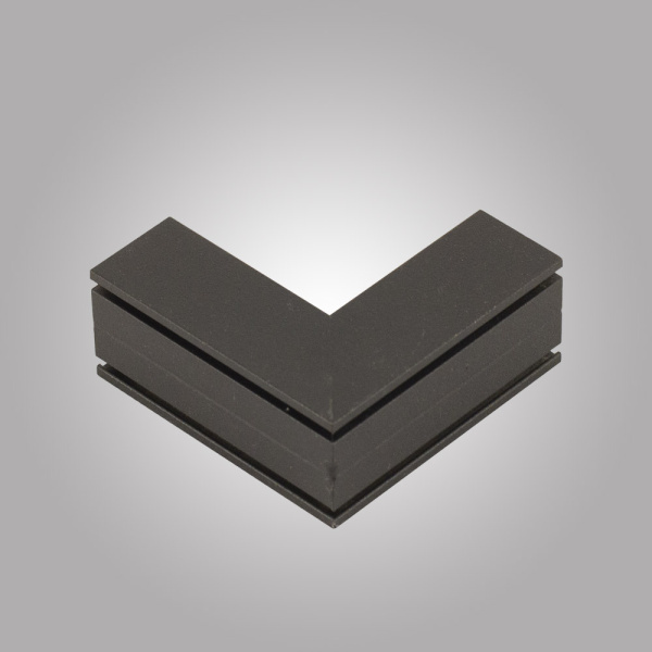 Угловой внутренний коннектор для накладного магнитного шинопровода MAGNET AM504 BK