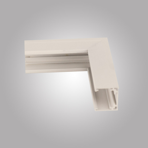 Угловой внутренний коннектор для накладного магнитного шинопровода MAGNET AM504 WH