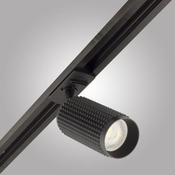 Светильник трековый однофазный AM476 BK
