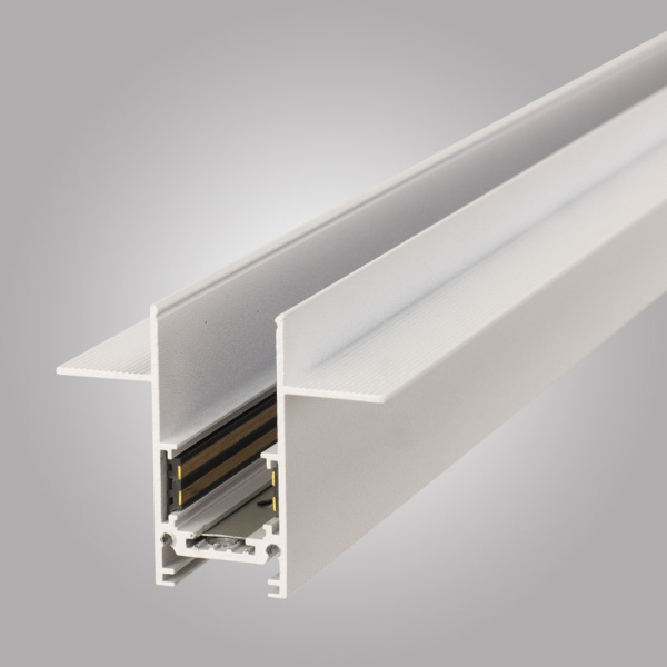 Встраиваемый магнитный трековый шинопровод MAGNET AM 402-3М LL-20C WH