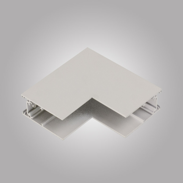 Угловой коннектор внутренний для накладного магнитного шинопровода MAGNET AM 401 LL-20B 90° ВНУТРЕННИЙ WH