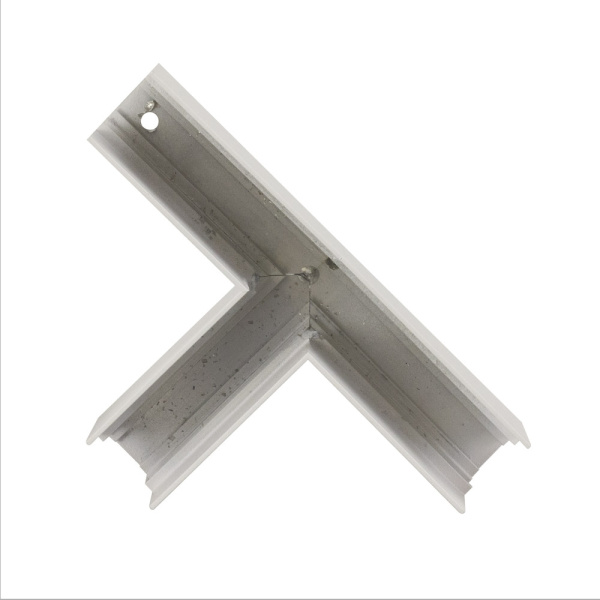 Т-образный коннектор для накладного магнитного шинопровода MAGNET AM 401 LL-20B 90° Т-образный WH