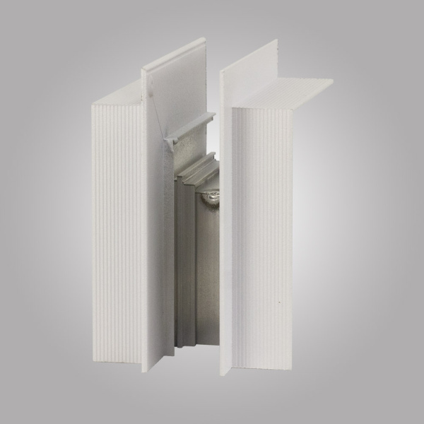 Угловой коннектор внешний для встраиваемого магнитного шинопровода MAGNET AM 402 LL-20С90° ВНЕШНИЙ WH