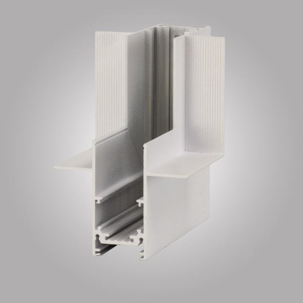 Угловой коннектор внутренний для встраиваемого магнитного шинопровода MAGNET AM 402 LL-20С90° ВНУТРЕННИЙ WH