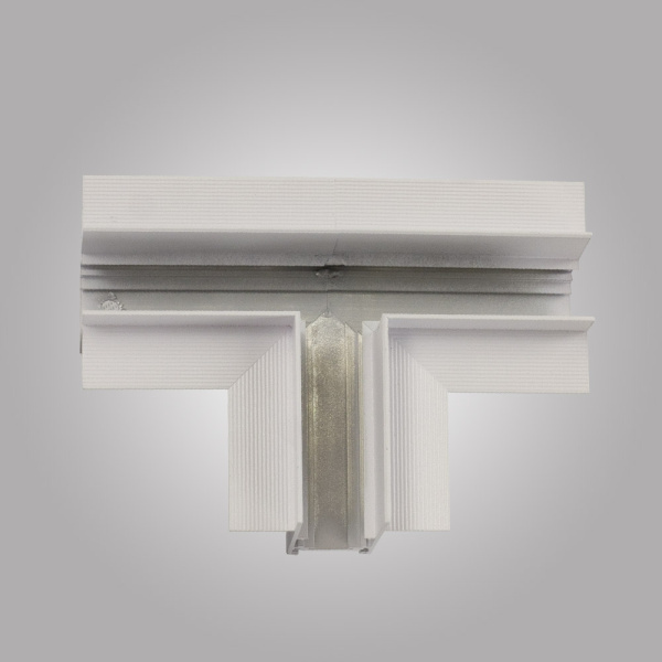 Т-образный коннектор для встраиваемого магнитного шинопровода MAGNET AM 402 LL-20С90° Т-образный WH