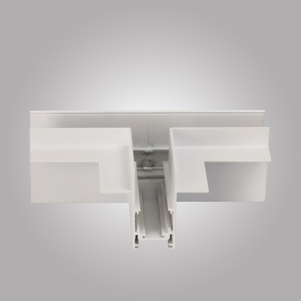 Т-образный коннектор для встраиваемого магнитного шинопровода MAGNET AM 402 LL-20С90° Т-образный WH