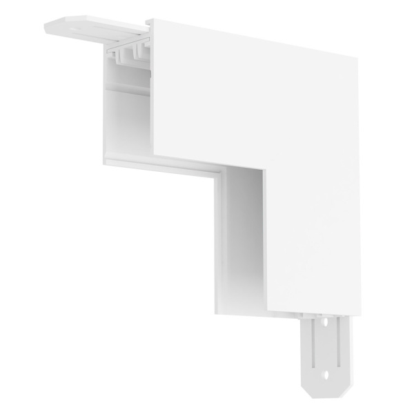 Угловой соединитель внутренний для накладного шинопровода белый, AM544 WH SMART