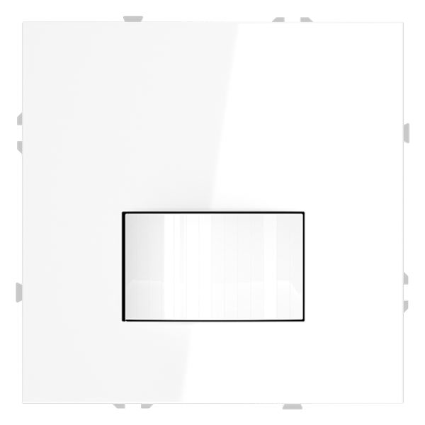 Датчик движения встраиваемый VOLTUM S70, (белый глянцевый)