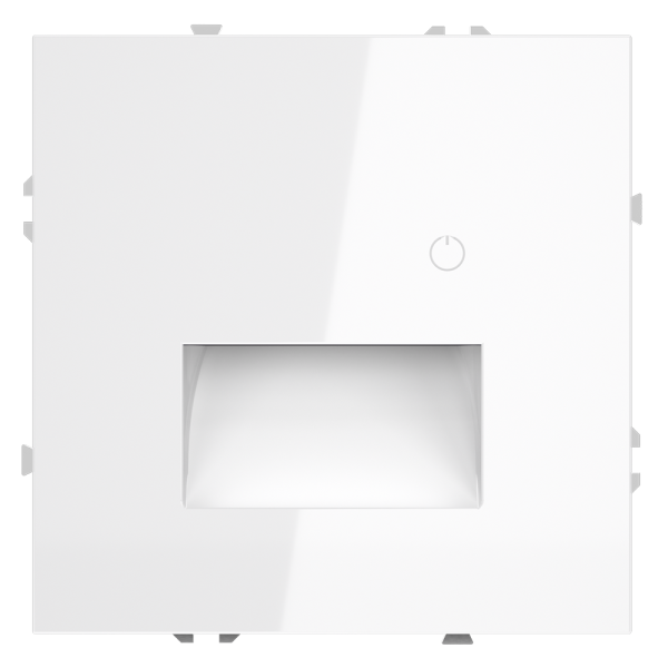 Подсветка светодиодная встраиваемая VOLTUM S70 с датчиком, (белый глянцевый)