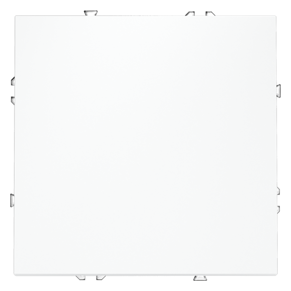 Выключатель с самовозвратом встраиваемый VOLTUM S70 одноклавишный 10А, (белый матовый)