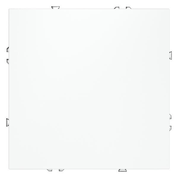 Заглушка VOLTUM S70 с суппортом, (белый матовый)