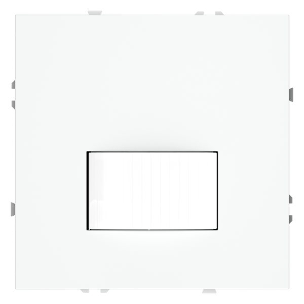 Датчик движения встраиваемый VOLTUM S70, (белый матовый)