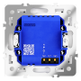 Датчик движения встраиваемый VOLTUM S70, (белый матовый)