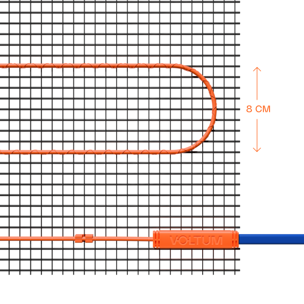 Нагревательный мат VLT01-200-1.5