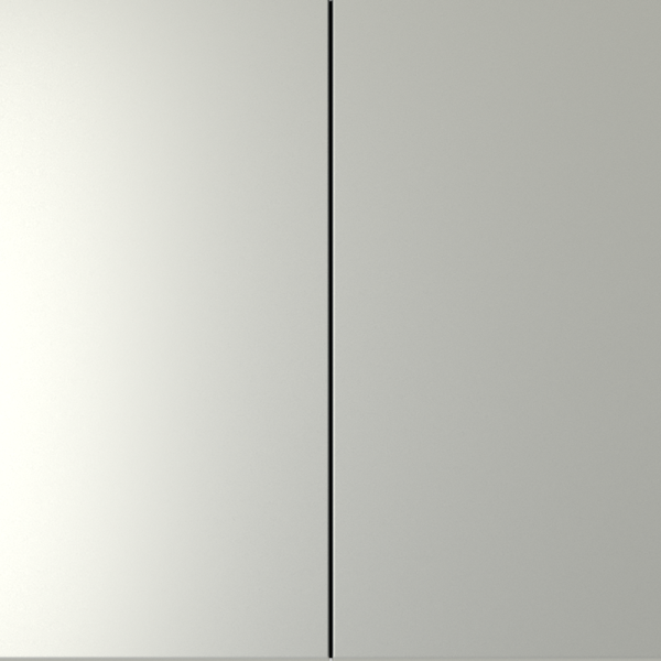 Выключатель с самовозвратом встраиваемый VOLTUM S70 двухклавишный 10А, (сталь)