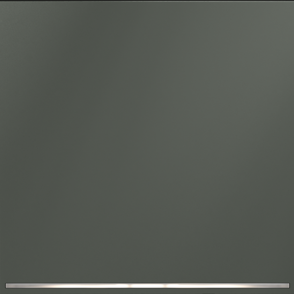 Выключатель встраиваемый VOLTUM S70 одноклавишный с подсветкой 10А, (титан)