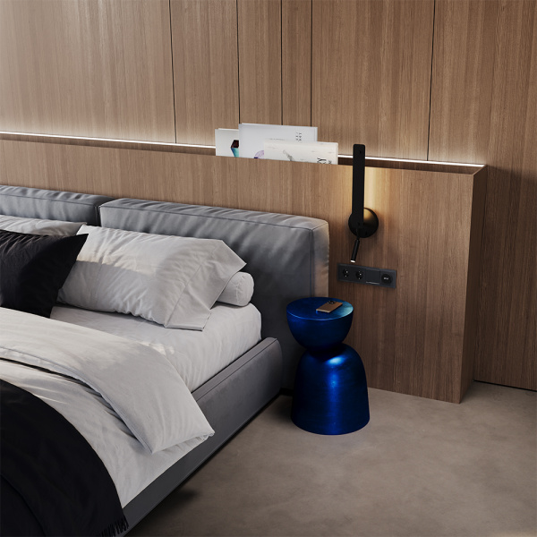 Терморегулятор электронный VOLTUM S70 с индикацией и датчиком, для теплого пола, (графит)