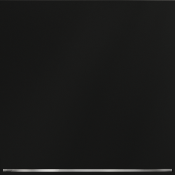 Выключатель встраиваемый VOLTUM S70 одноклавишный с подсветкой 10А, (черный матовый)