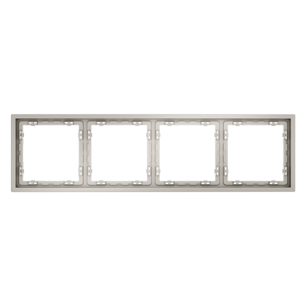 Рамка пластиковая VOLTUM S70 на 4 поста, (кашемир)