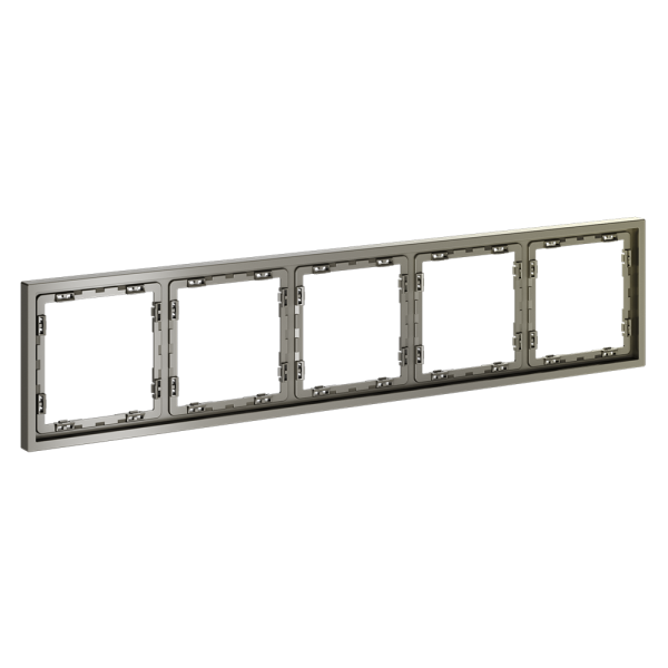 Рамка пластиковая VOLTUM S70 на 5 постов, (шелк)