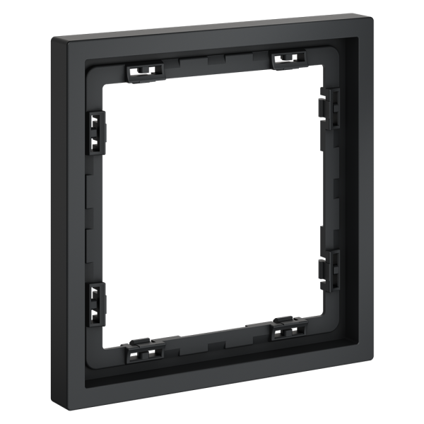 Рамка пластиковая VOLTUM S70 на 1 пост, (графит)