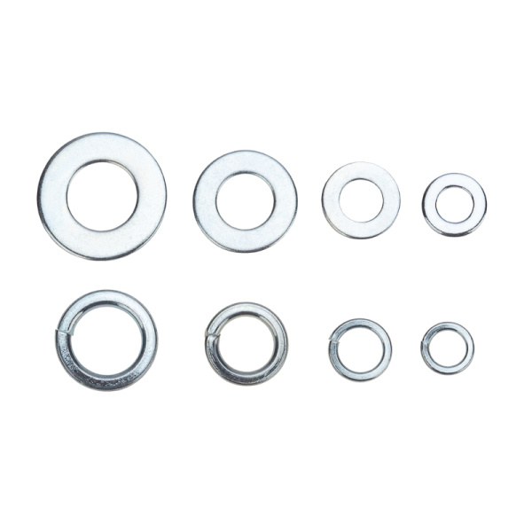 Набор плоских и гроверных шайб (200 шт/уп) KRANZ