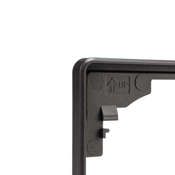 Рамка ROUND 5-постовая титан KRANZ