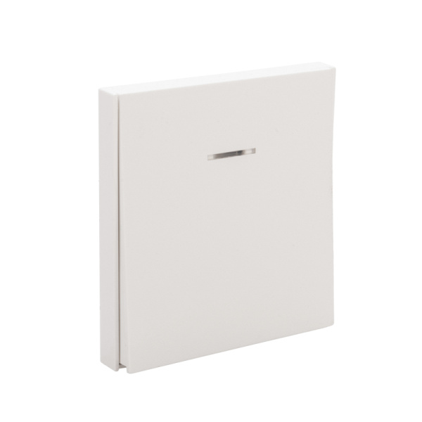 Выключатель STRONG 1 кл проходной (переключатель) с подсветкой 10А с/у жемчуг KRANZ