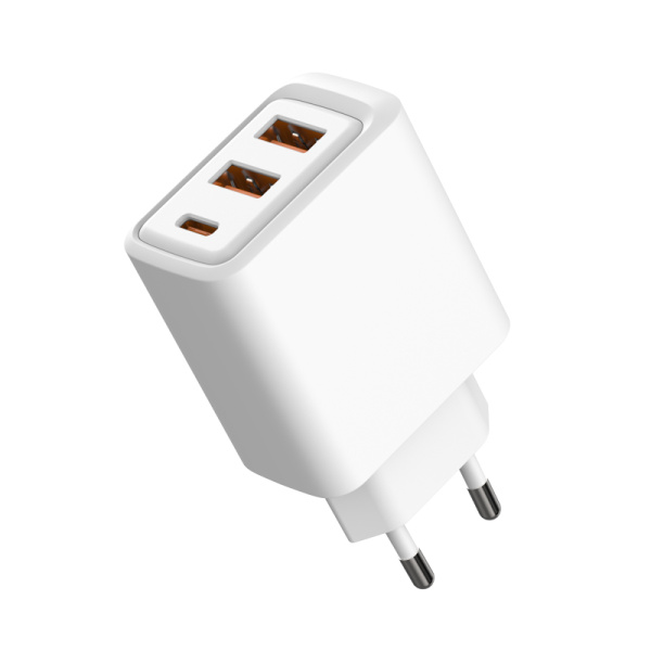 Сетевое зарядное устройство с двумя портами USB-A и одним портом USB-C, 10Вт REXANT
