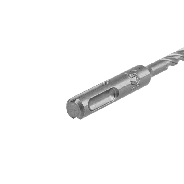 Бур по бетону SUPER 6x110мм, профессиональный, цельная крестовая пластина, SDS PLUS KRANZ 