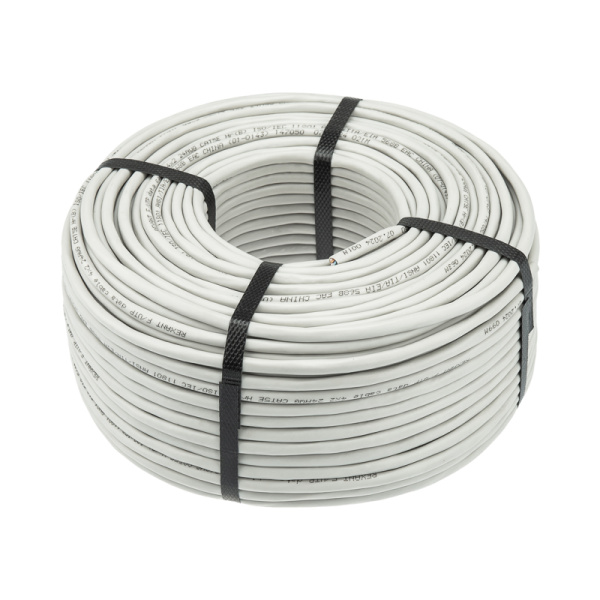 Кабель витая пара F/UTP, CAT 5e, PVC, 4PR, 24AWG, INDOOR, SOLID, серый, 100м REXANT