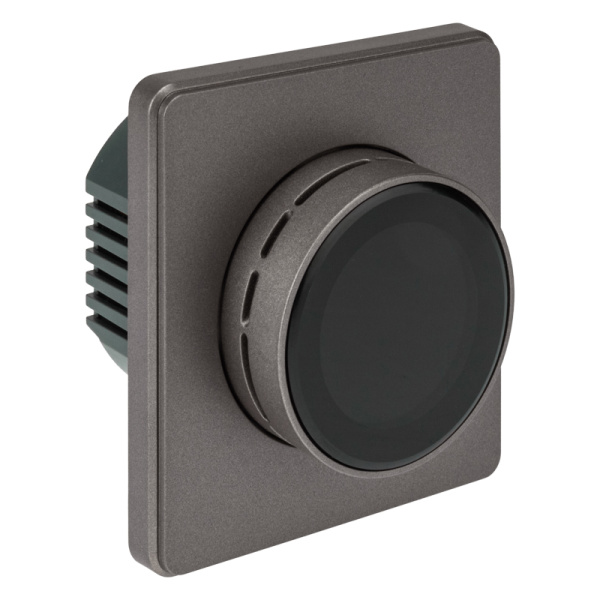 Терморегулятор ROUND Wi-Fi с/у титан KRANZ