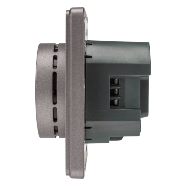 Терморегулятор ROUND Wi-Fi с/у титан KRANZ