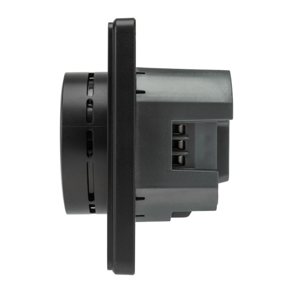 Терморегулятор ROUND Wi-Fi с/у оникс KRANZ