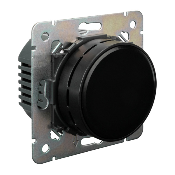 Терморегулятор ROUND Wi-Fi с/у оникс KRANZ