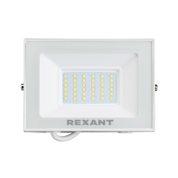 Прожектор светодиодный СДО 300Вт 24000Лм 6500К холодный свет, белый корпус REXANT