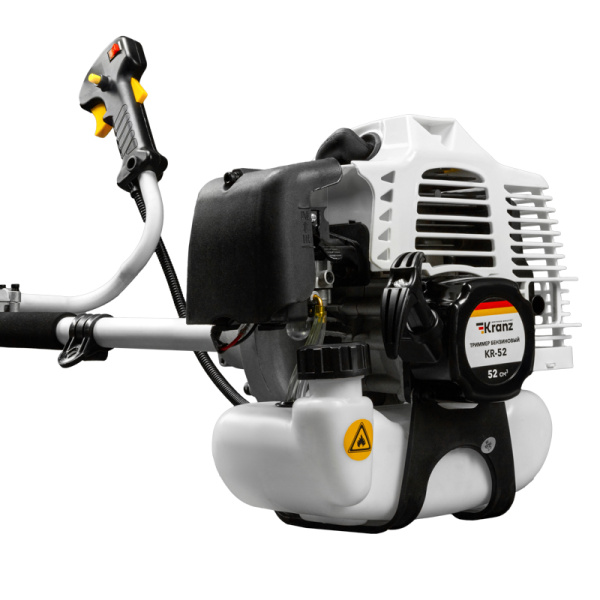 Триммер бензиновый KR-52, 52см3, 3 л.с, разборная штанга KRANZ