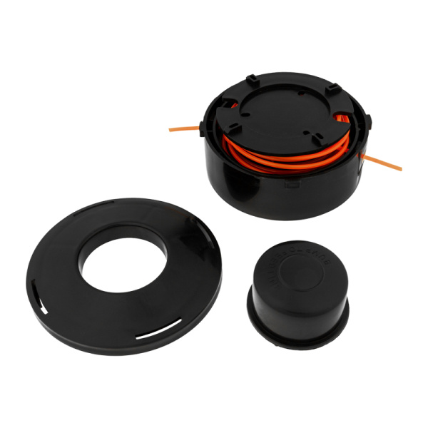 Катушка для триммера полуавтоматическая KR-115PP, гайка М10x1,25 KRANZ