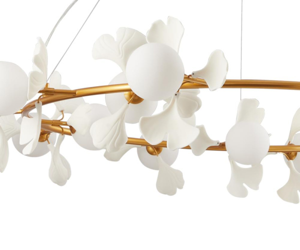 07867-15A,33 Люстра Аста мат.золото