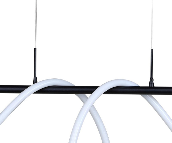 08041,19(4000K) Подвес димм.Далия черный Led 72W