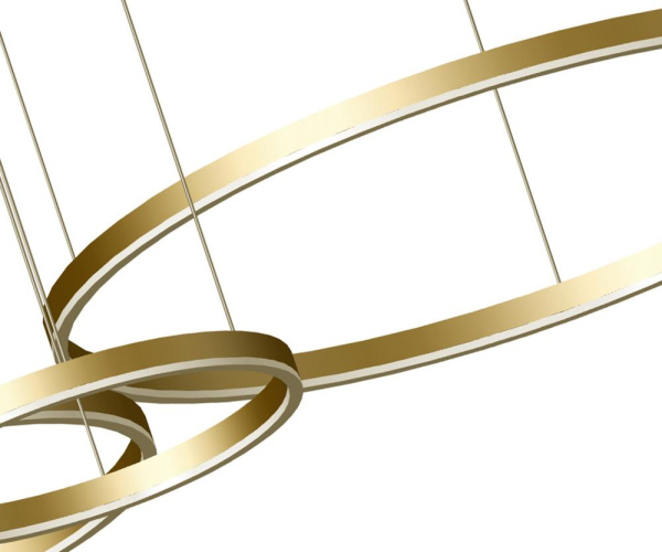 08223,33P(4000K) Подвес димм.Тор мат.зол d80+60+40